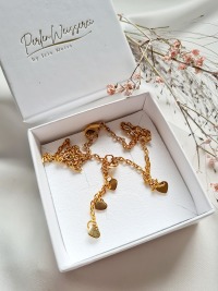 Edle Halsketten für Damen Ketten vergoldete Gliederketten