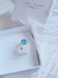 Perlenring einzigartiges Schmuckstück Jadeperlen Ring 8