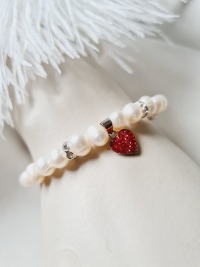 Armband aus Süßwasser-Zucht-Perlen