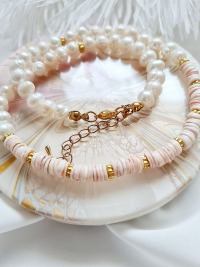 Perlenkette einzigartiges Schmuckstück elegante Halskette 2