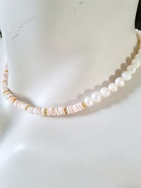 Perlenkette einzigartiges Schmuckstück elegante Halskette 4