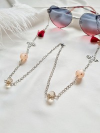 Brillenketten mit Quasten und Perlen trendige Brillenkette Eyecatcher hochwertige Perlen und