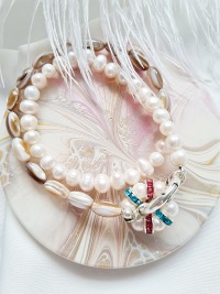 Halskette | Süßwasser-Zucht-Perlen