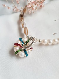 Halskette | Süßwasser-Zucht-Perlen 8