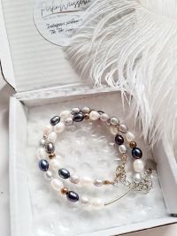 Halskette | Süßwasser-Zucht-Perlen 5