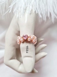 Preciosa Nacre Pearls Ringe elegante Schmuckstück 3