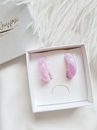Trendige Ohrringe aus Acryl stylische Ohrringe aus Acryl angesagtes Design modischer