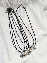 Halsketten | Kunstlederband 3