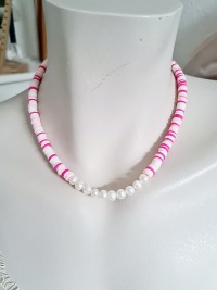 modische Halsketten Katsuki-Perlen Süßwasser-Zuchtperlen 5