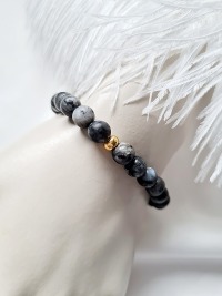 Armbänder aus Labradoritperlen 5