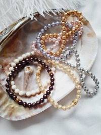 Preciosa Nacre Pearls Armbänder stilvoll elegant Büro Events 7