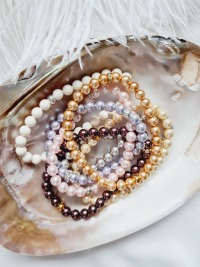 Armbänder aus Preciosa Nacre Pearls 6