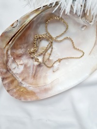 Halskette | Edelstahl | Süßwasser-Zucht-Perlen 4