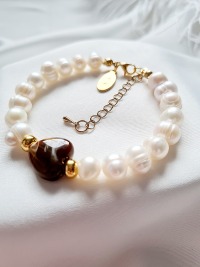 Armband | Süßwasser-Zucht-Perlen 6