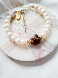 Armband | Süßwasser-Zucht-Perlen 4