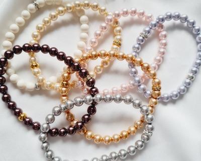 Preciosa Nacre Pearls Armbänder stilvoll elegant Büro Events - Armbänder für Frauen