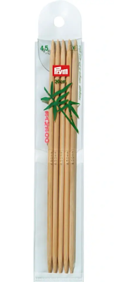 Prym Bambus 20cm Nadelspiel / Sockenstricknadeln - verschiedene Varianten