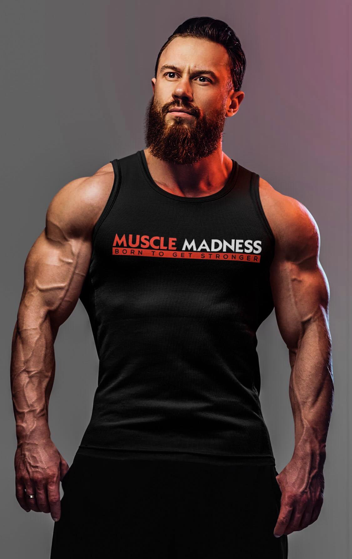 Hooded Weste Herren Bodybuilding Tank Top Tshirt Ärmellos Fitness Muskelshirt 