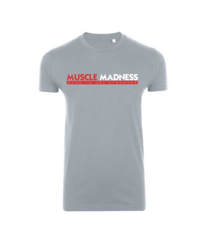 Herren Muscle T-Shirt - Herren T-Shirt Grau