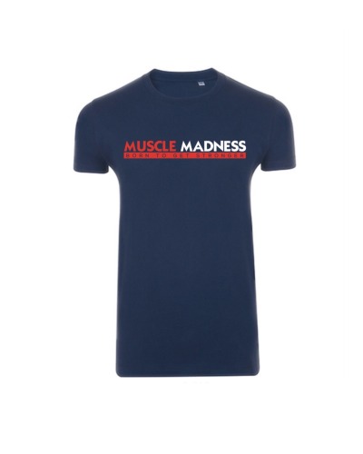 Herren Muscle T-Shirt - Dunkelblaue T-Shirts Herren Sport