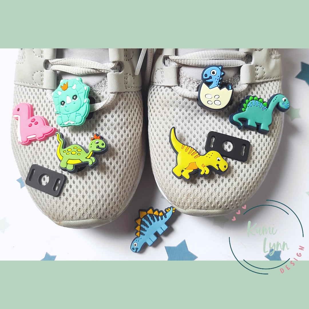 Schuh-Schmuck für Sneakers Dinosaurier 2