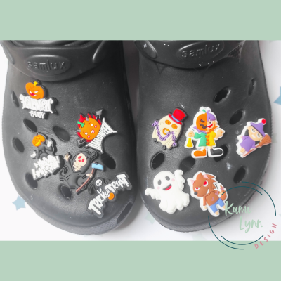 Schuh-Schmuck für Sneakers und Crocs Halloween