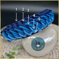 Paracordhalsband Balu 2