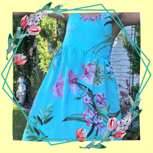 Sonnenkuss - knielanges Kleid mit zarten Trägern 28