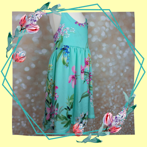 Sonnenkuss - knielanges Kleid mit zarten Trägern 23