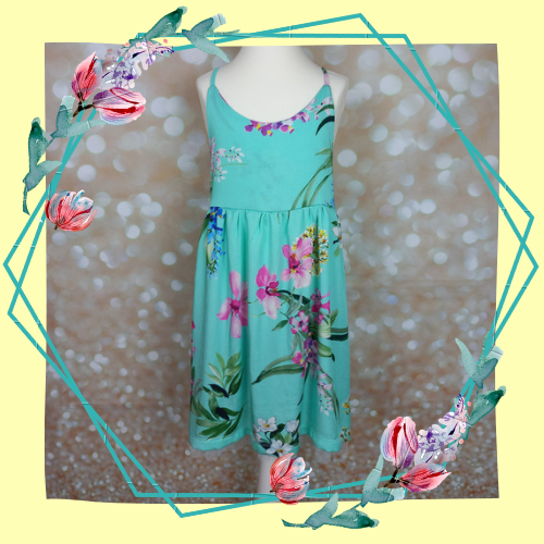 Sonnenkuss - knielanges Kleid mit zarten Trägern 20