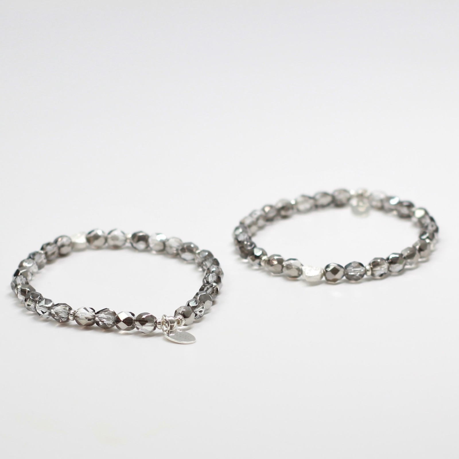Armband Böhmische Perlen und 925 Silber 3