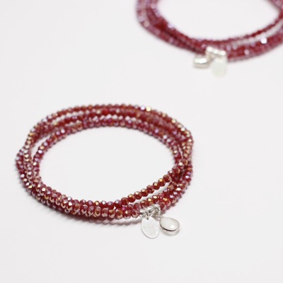 Armband - Sparkle Red