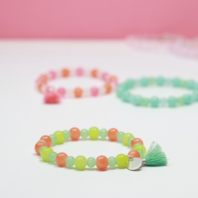 Armband - Drops Limette