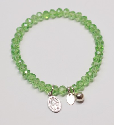 Armband - Green Kristall