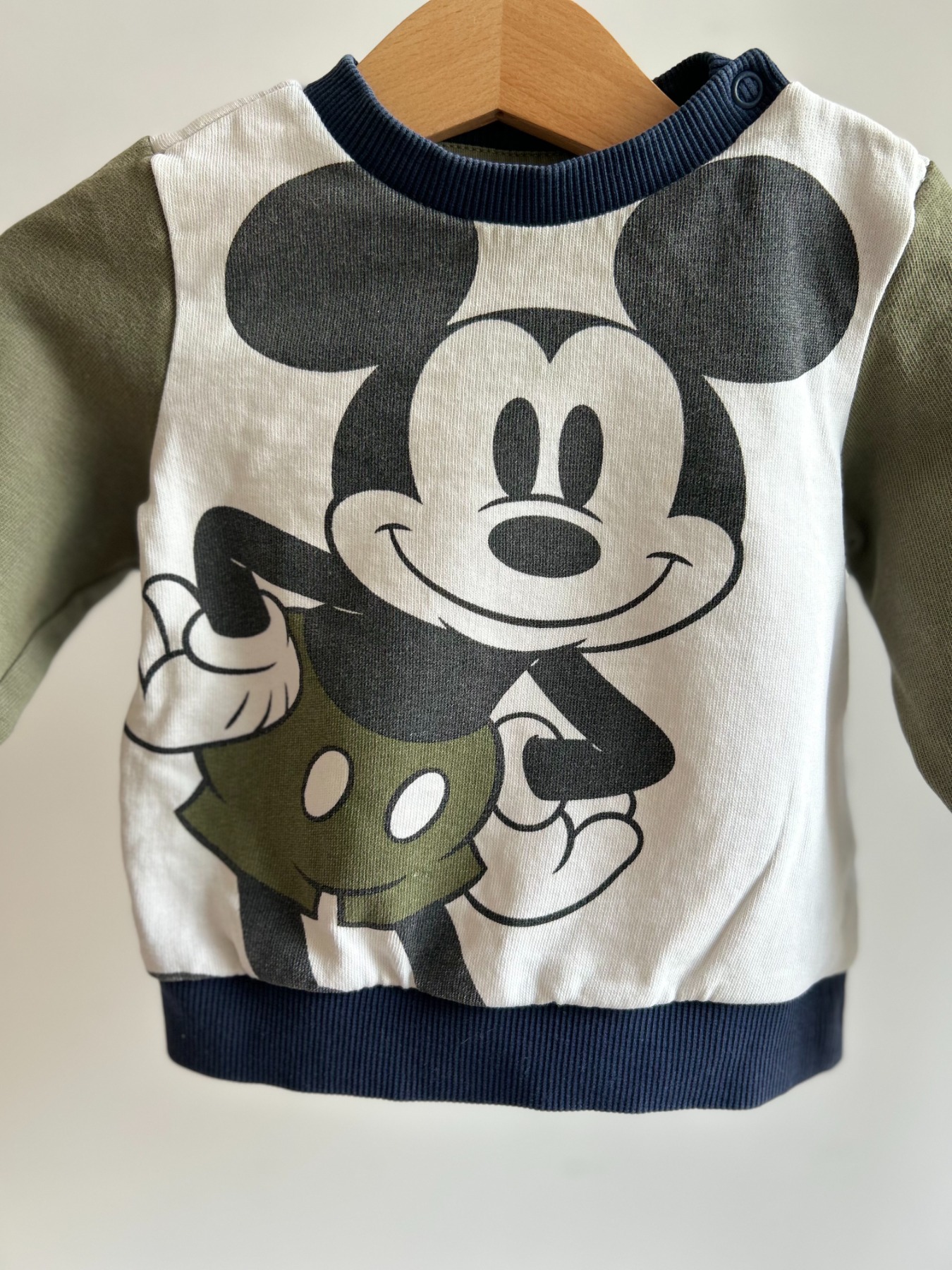 Sweatshirt Mickey Mouse - Größe 80