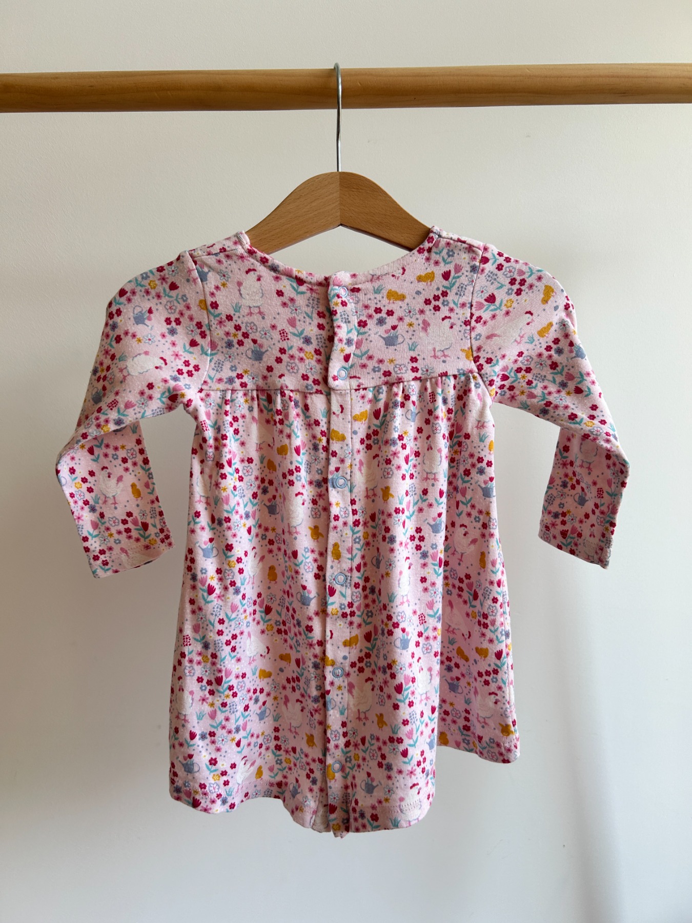 Kleid mit Blumenprint - Größe 62/68 3