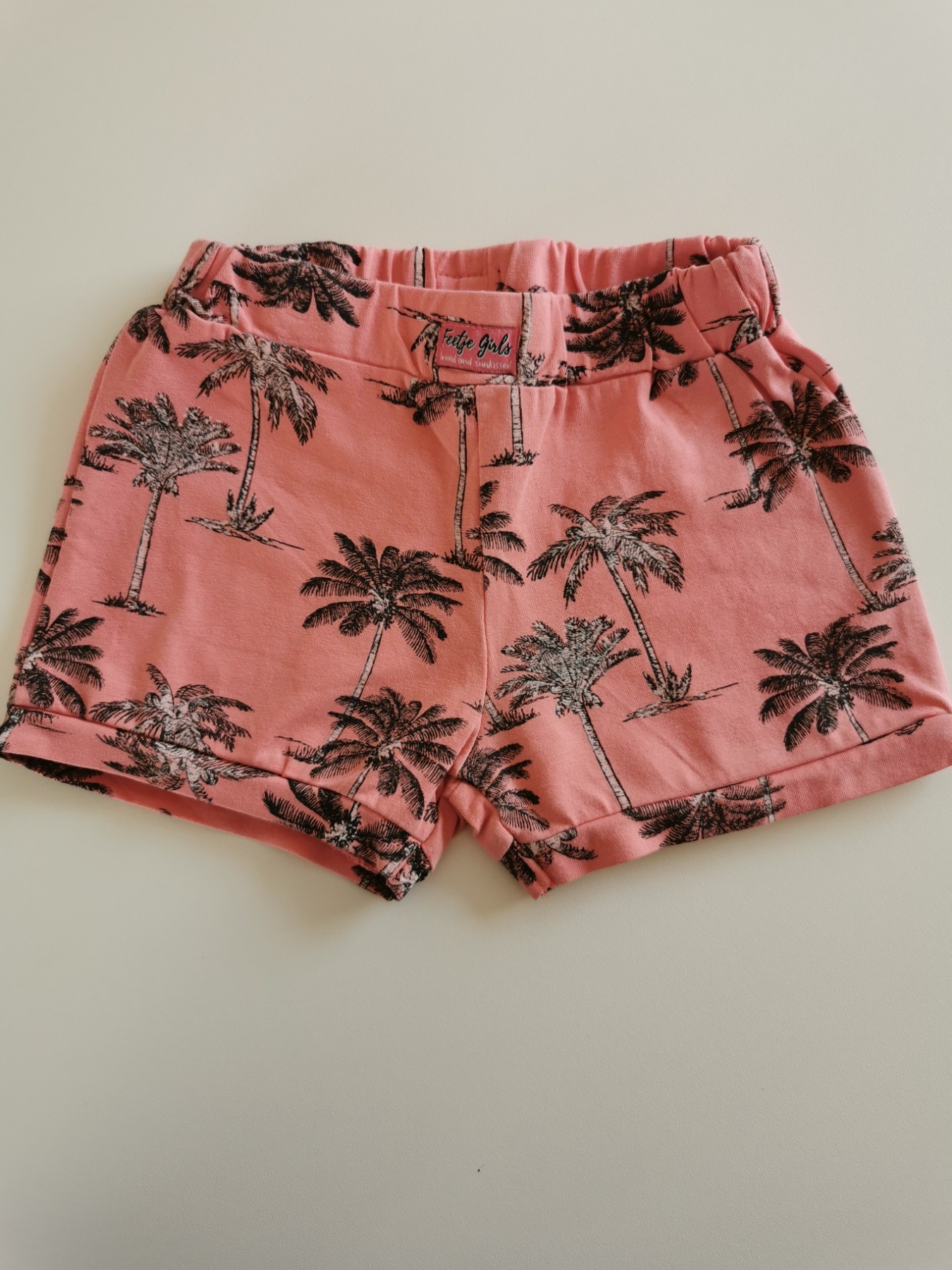 Shorts mit Palmenprint - Größe 74