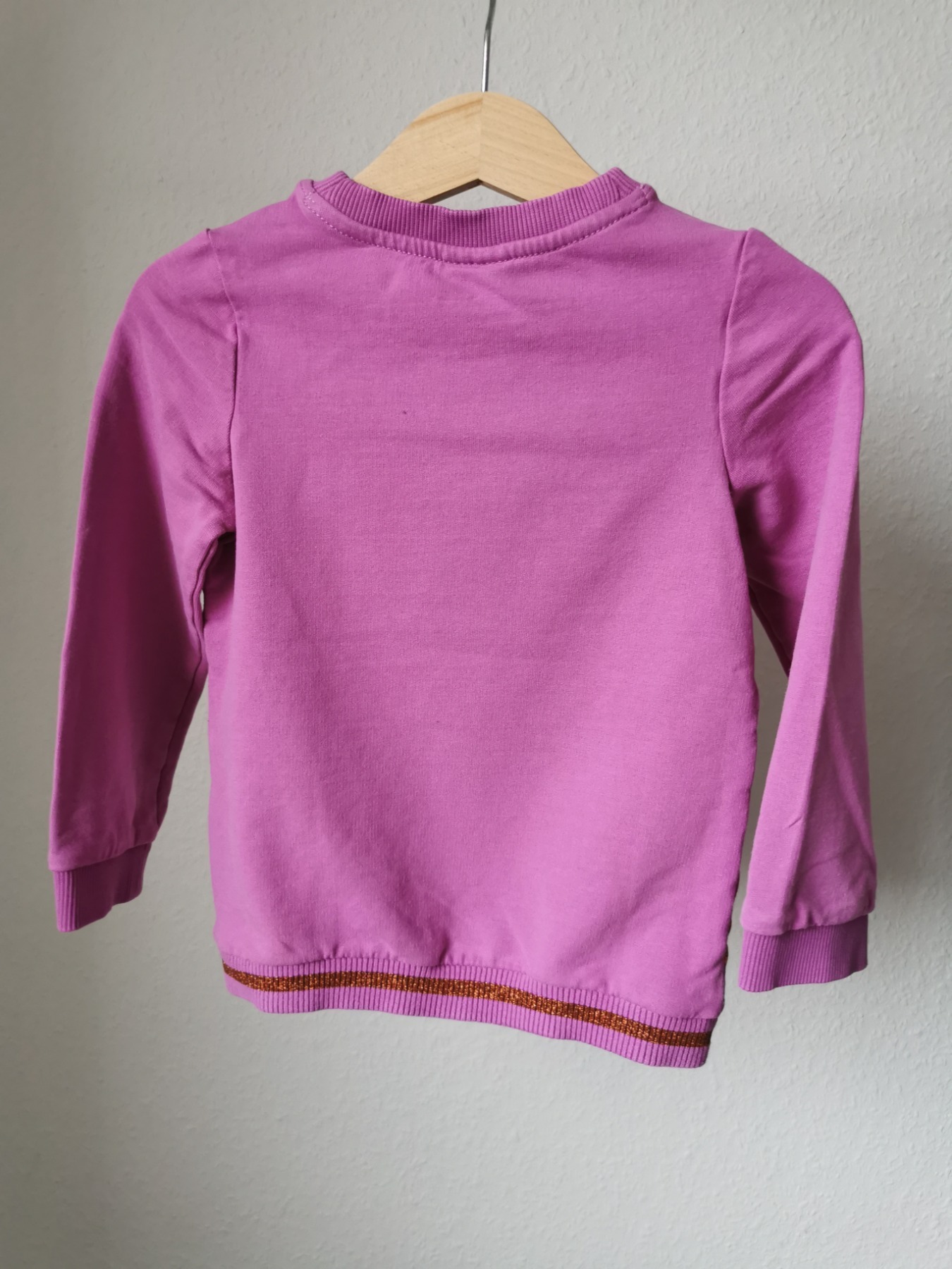 Long-Sweatshirt mit Blumenprint - Größe 92/98 3