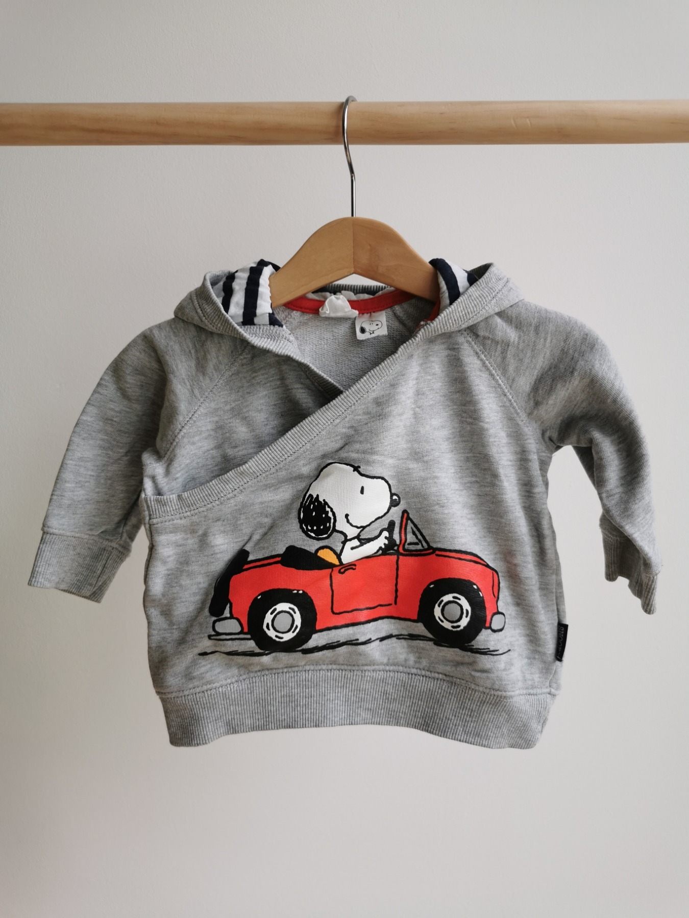 Kapuzen-Sweatshirt Snoopy- Größe 68