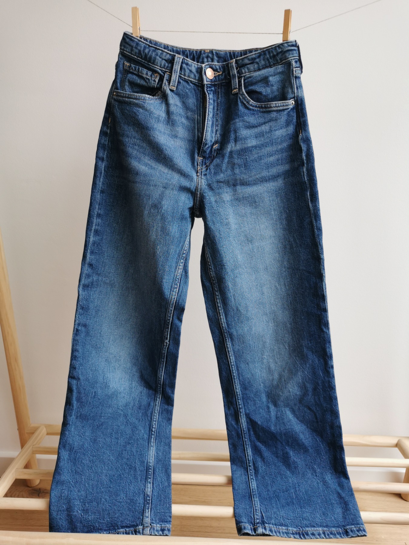 Jeans mit weitem Bein - Größe 146 3