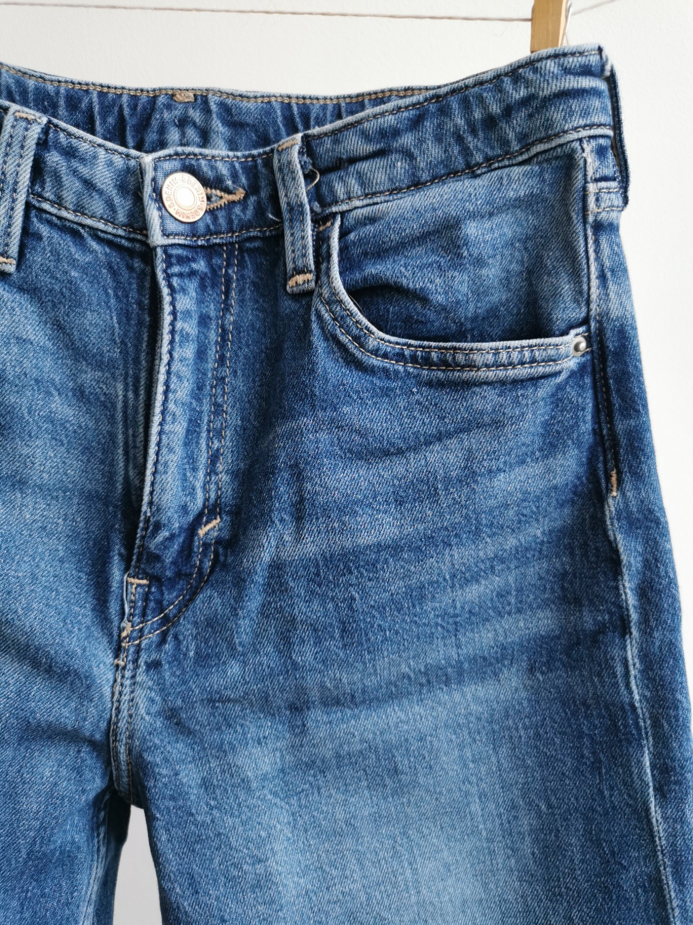 Jeans mit weitem Bein - Größe 146 2