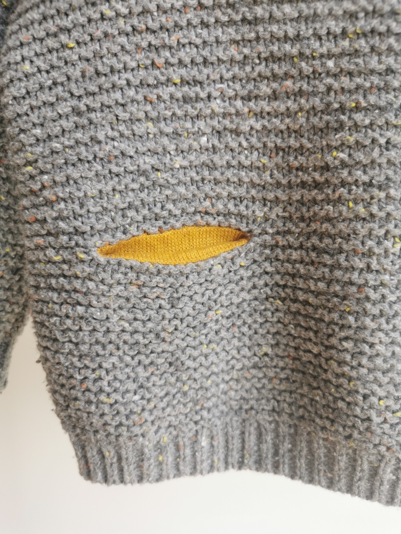 Grobstrick-Pullover - Größe 80 3