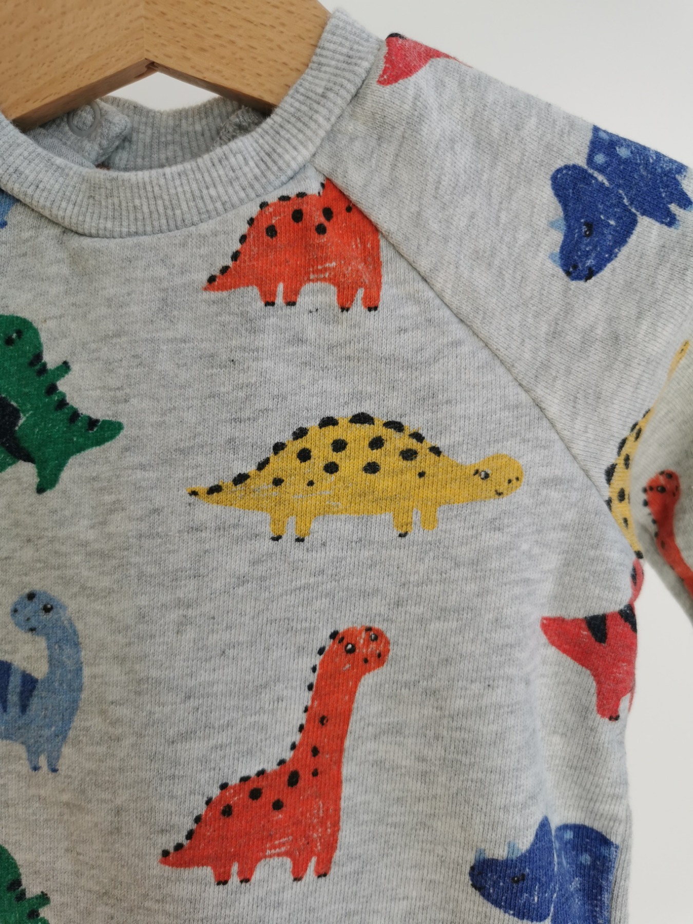 Sweatshirt Dinosaurier - Größe 74 2