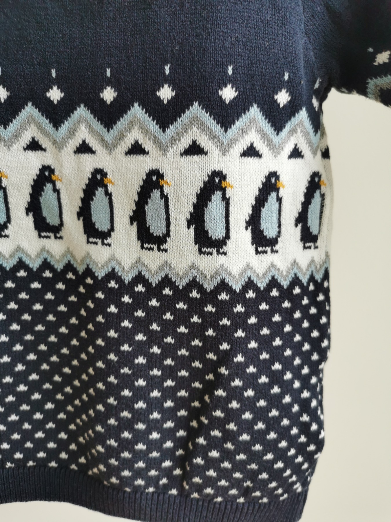 Pullover Pinguine - Größe 80 3