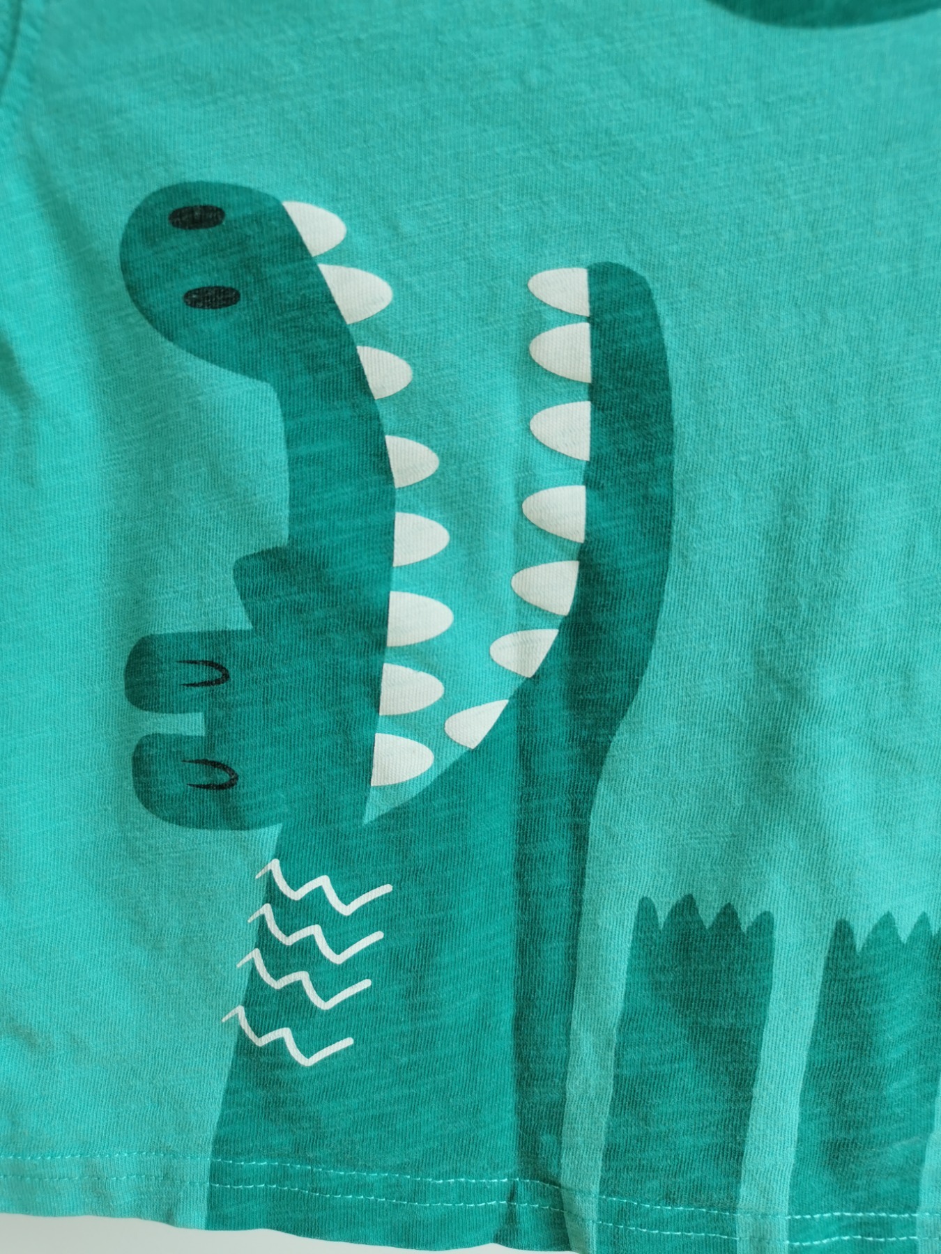T-Shirt mit Krokodil - Größe 92 3