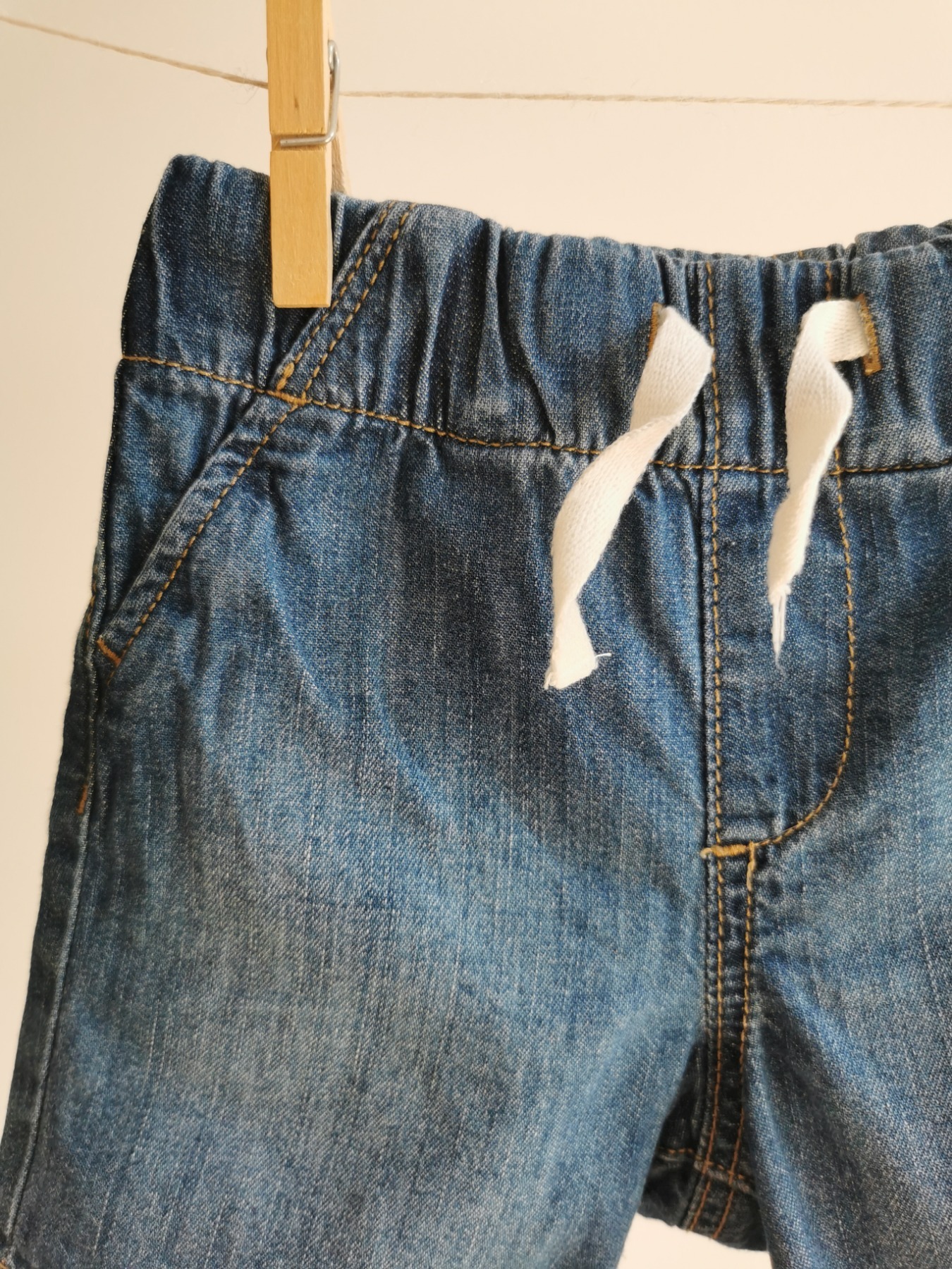 Jeans-Shorts - Größe 74 2
