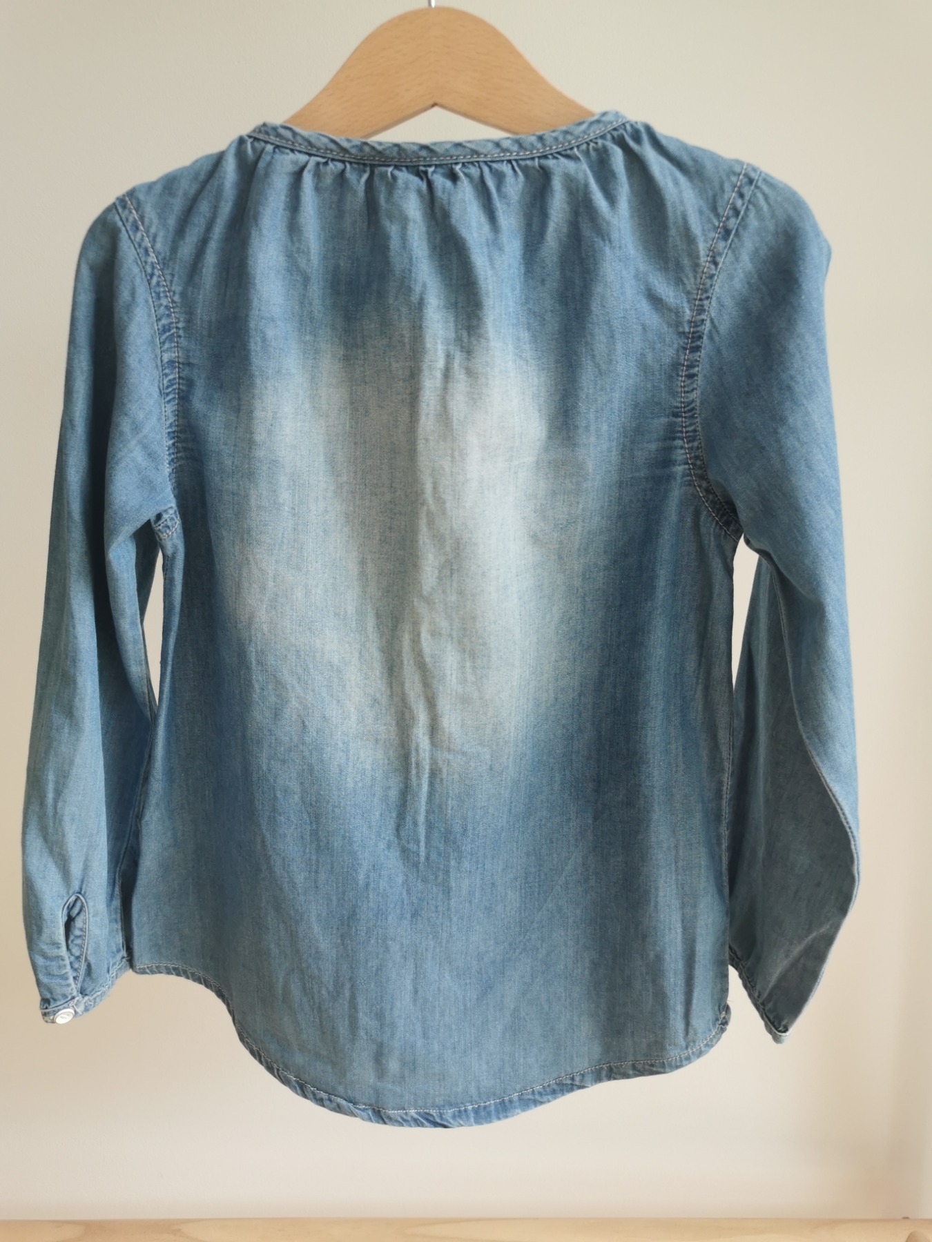 Jeans-Bluse - Größe 110/116 3