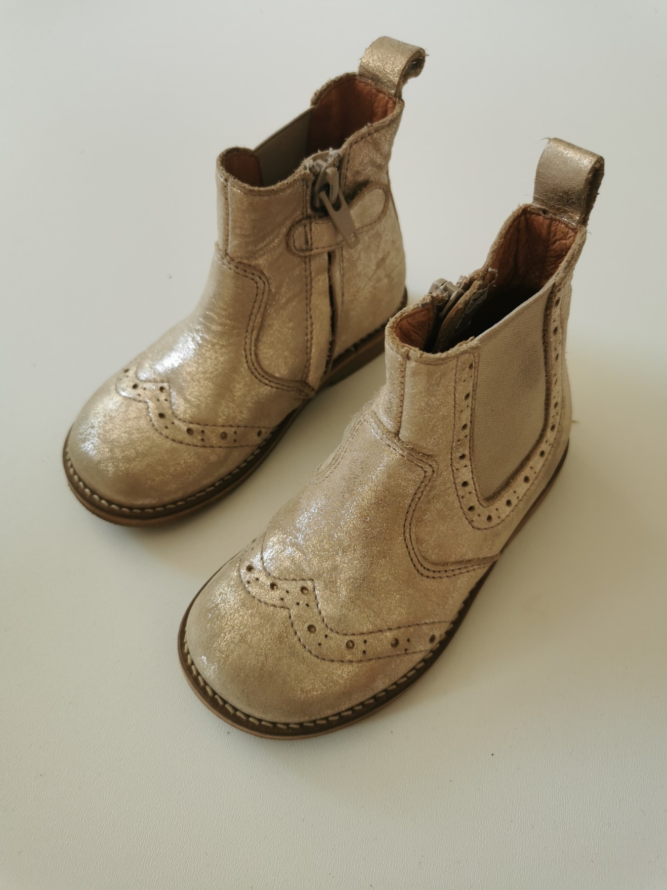 Gold Shine Boots - Größe 24 2