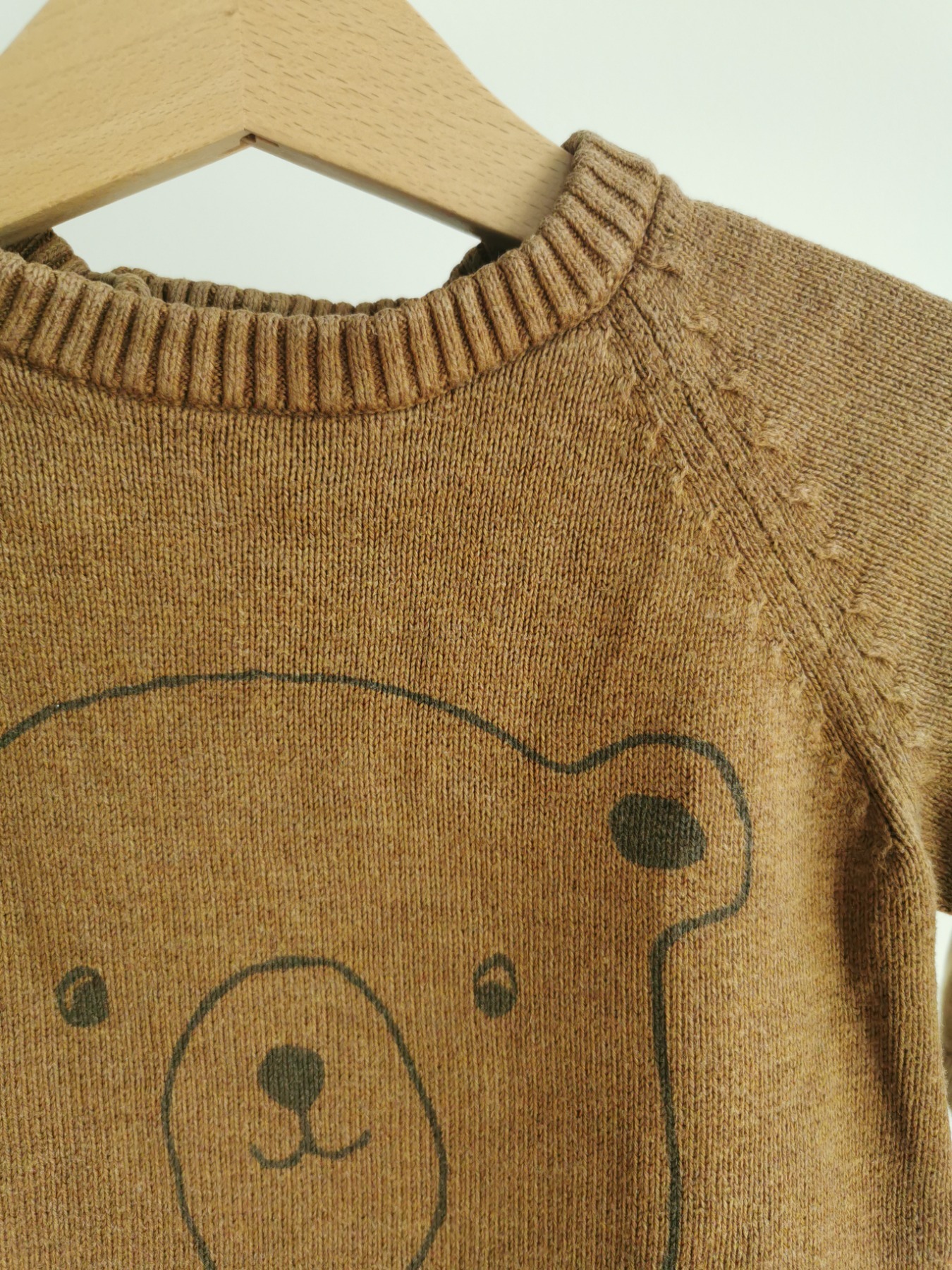 Pullover Bär - Größe 86 2