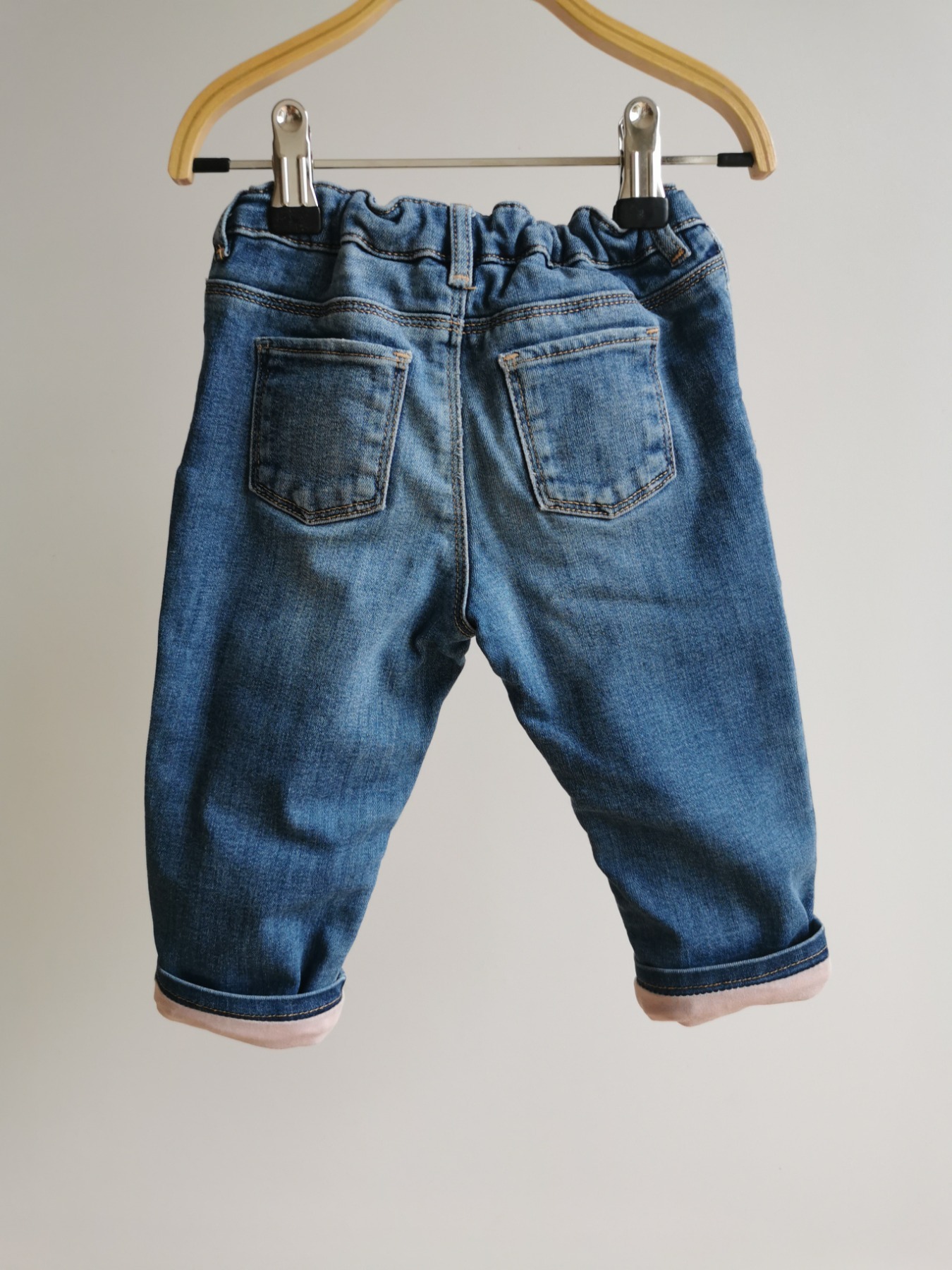 Gefütterte Jeans - Größe 80 4